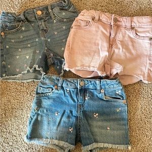 3 Pair Cat & Jack Denim Shorts